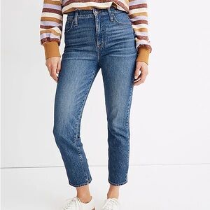 Madewell classic straight jeans - coldbrook wash